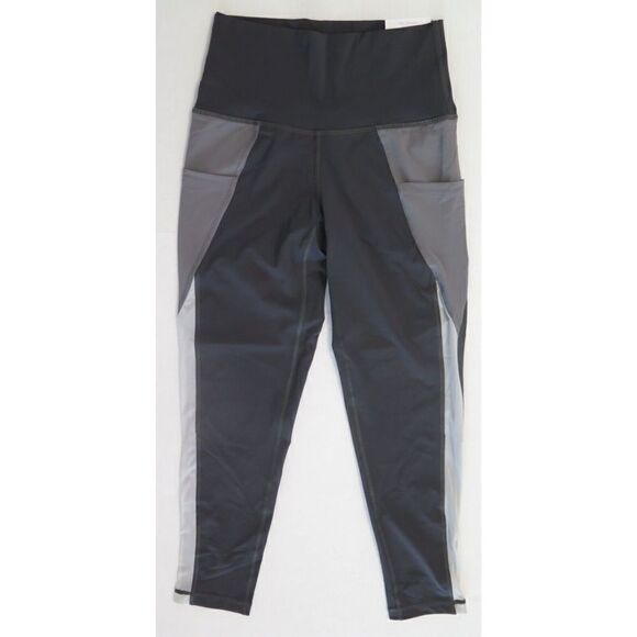 Aerie Chill.Play.Move Women's Sz S Gray Multi Hi-Waisted 7/8 Leggings $50+ - Picture 1 of 6